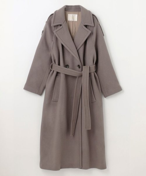 オーバーサイズミリタリーコート 