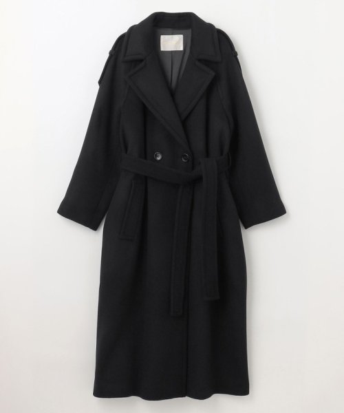 オーバーサイズミリタリーコート 