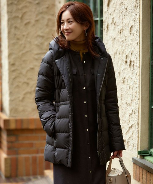 【洗える】シレータフタ ショート ダウンコート シレータフタ ダウンコート 品番