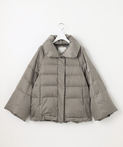 【撥水加工・洗える】ブライトダウンテントライン ダウンコート 
