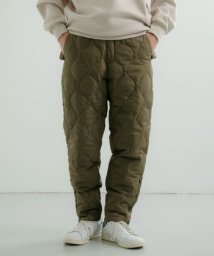 ITEMS URBANRESEARCH(アイテムズアーバンリサーチ（メンズ）)/TAION　BUTTON PARACHUTE DOWN PANTS/D.OLV