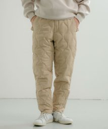 ITEMS URBANRESEARCH(アイテムズアーバンリサーチ（メンズ）)/TAION　BUTTON PARACHUTE DOWN PANTS/CREAM