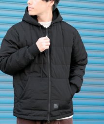 ITEMS URBANRESEARCH(アイテムズアーバンリサーチ（メンズ）)/TAION　SC FRONT ZIP DOWN HOODIE/BLK