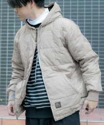 ITEMS URBANRESEARCH(アイテムズアーバンリサーチ（メンズ）)/TAION　SC FRONT ZIP DOWN HOODIE/GRY