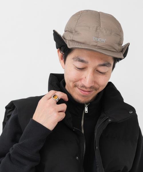 ITEMS URBANRESEARCH(アイテムズアーバンリサーチ（メンズ）)/TAION　BASIC DOG EAR DOWN CAP/KHK