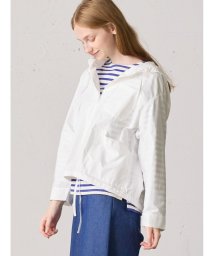 MidiUmi(ミディウミ)/MidiUmi フード付きショートシャツ/オフホワイト