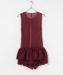 URBAN RESEARCH/Po/　Tulle tunic dress/505743306