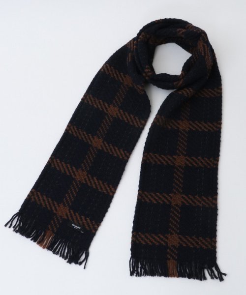 【JOHN BRANIGAN/ジョンブラニガン】ナローロングマフラー JOHN