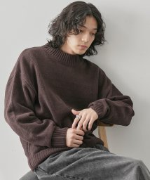 JUNRed/モールモックネックプルオーバー/505743501