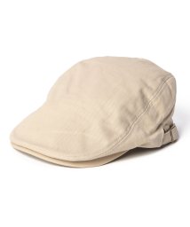 marukawa shonan(marukawa shonan)/コットン100 ヘリンボーン ハンチング/ メンズ レディース 帽子 ハンティング ハンチング帽 /ベージュ