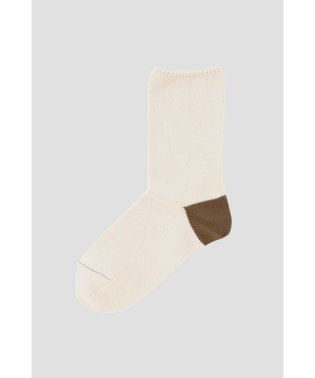 MHL./CONTRAST HEEL COTTON SOCKS/505743703