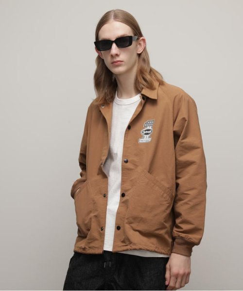 Schott(ショット)/COACH JACKET "NO.1 AMERICAN"/コーチジャケット ナンバーワン アメリカン/ブラウン