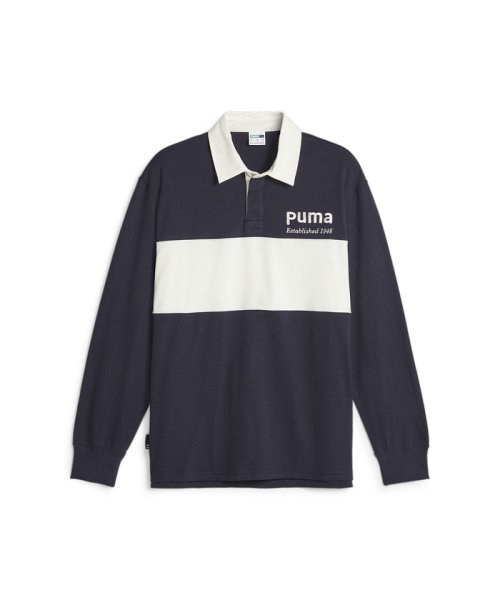 PUMA(プーマ)/メンズ PUMA TEAM ラグビー ポロシャツ/NEWNAVY