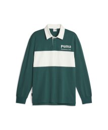 PUMA(プーマ)/メンズ PUMA TEAM ラグビー ポロシャツ/MALACHITE