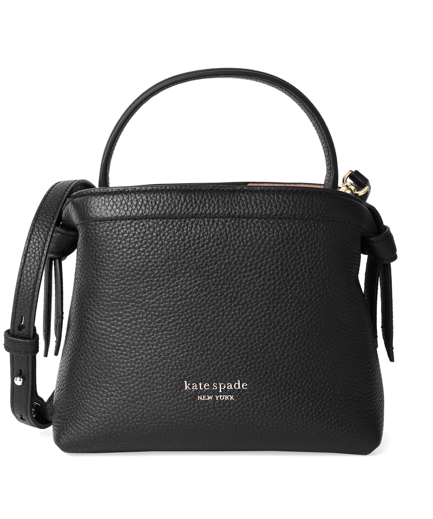 kate spade ケイトスペード 肩掛け ショルダーバッグ シボ革 チェーン