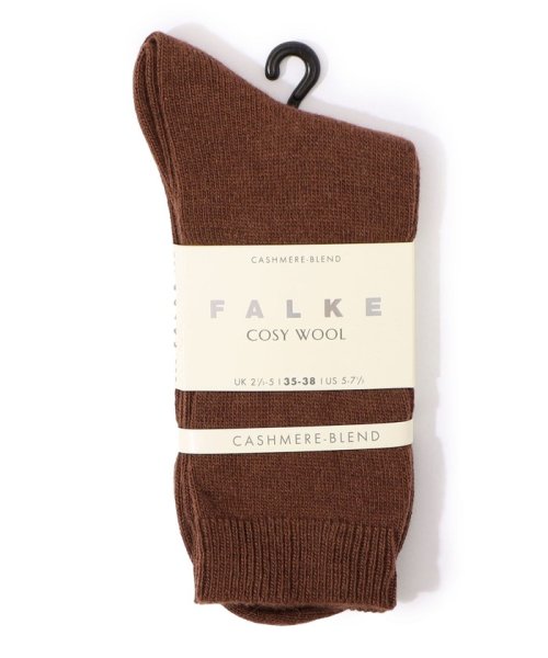 TOMORROWLAND GOODS(TOMORROWLAND GOODS)/FALKE Cosy ウールソックス/49ダークブラウン