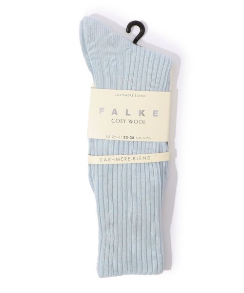 TOMORROWLAND GOODS(TOMORROWLAND GOODS)/FALKE COSY WOOL ブーツソックス/61ライトブルー