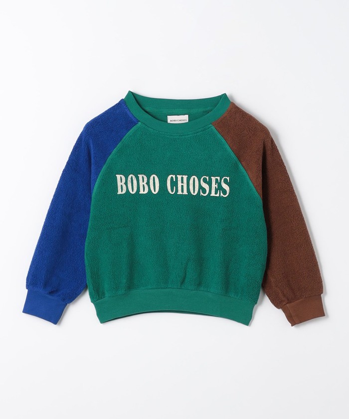 BOBO CHOSES＞ COL BLOCK スウェット 110cm－120cm<br>(505733334