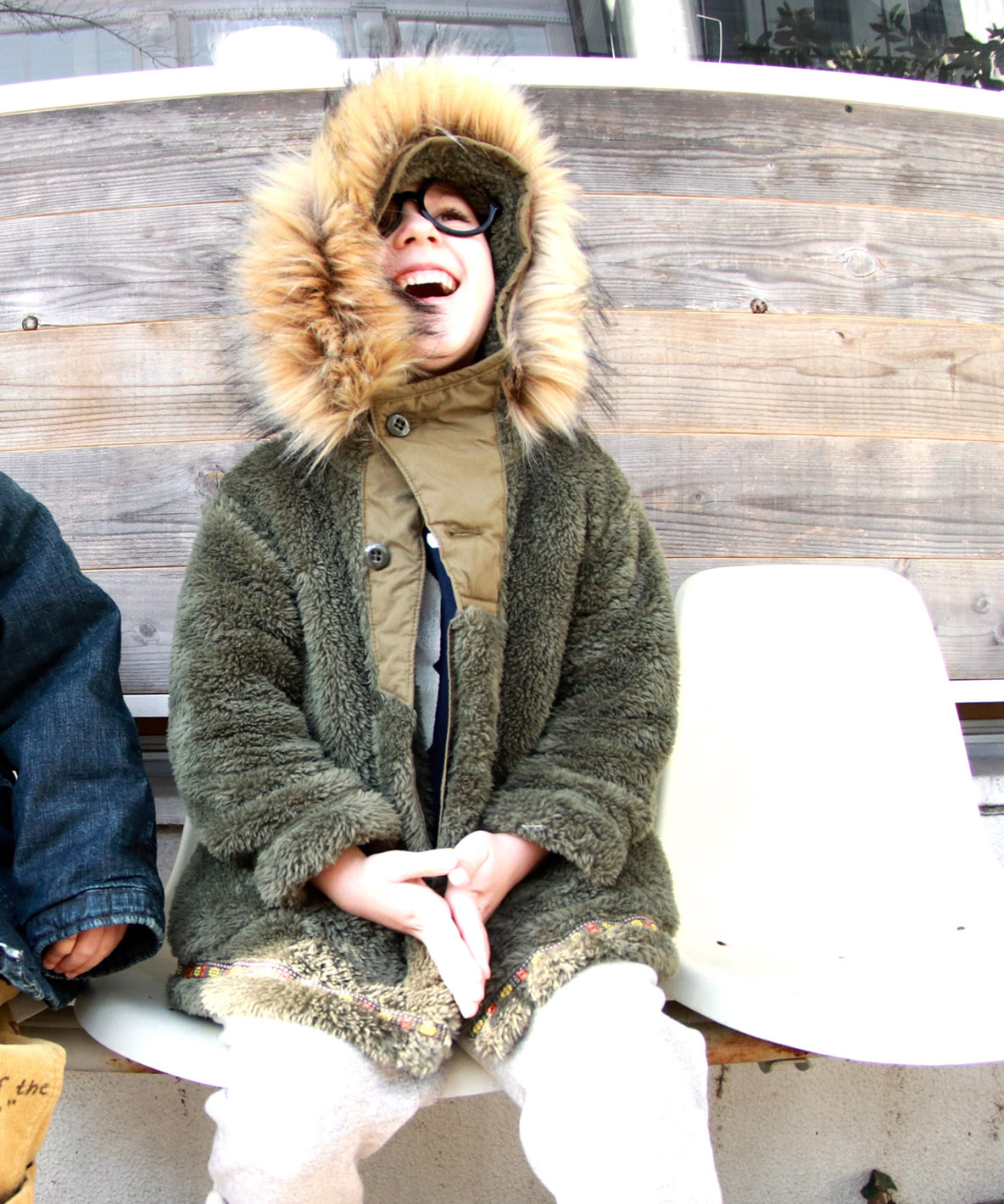 デニム&ダンガリー 120 ボアジャケットアウター