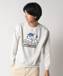 OUTDOOR PRODUCTS/【OUTDOORPRODUCTS】PEANUTS 起毛 トレーナー スウェット 11オンスの肉厚生地 ドロップショルダー シルエット/505736924