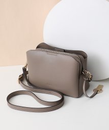 UNGRID bag(アングリッド　バッグ)/両アオリポケット　ミニショルダーバッグ　キーリング付き　パスポートケース　スマホケース/GREGE