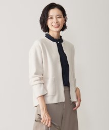 J.PRESS LADIES/【洗える】BOUCLE BLOUSON ニット アウター/505747314