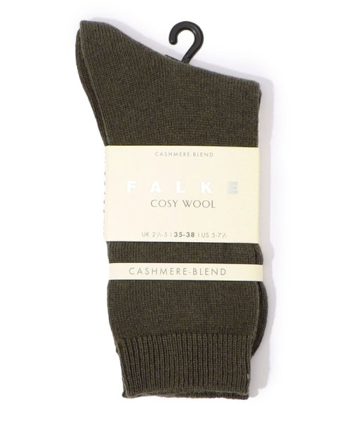 TOMORROWLAND GOODS(TOMORROWLAND GOODS)/FALKE COSY WOOL ソックス/59ダークグリーン