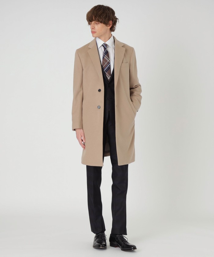シャイニービーバーチェスターコート(505664569)｜HANKYU MEN'S