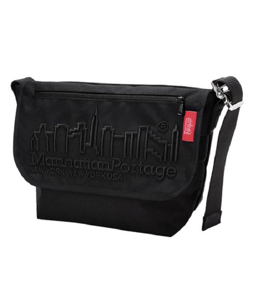 Manhattan Portage(マンハッタンポーテージ)/MP Embroidery Vintage Messenger Bag/Black