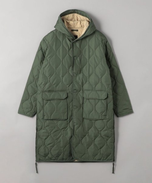 BEAUTY&YOUTH UNITED ARROWS(ビューティーアンドユース　ユナイテッドアローズ)/＜TAION＞ ミリタリー フード ダウンコート/OLIVE