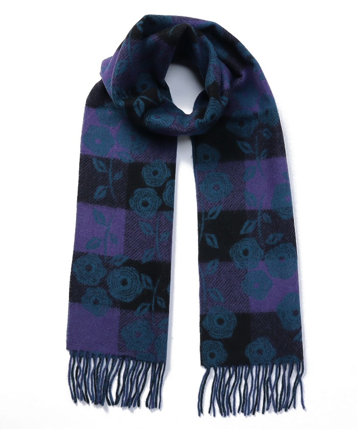 ANNA SUI アナ スイ ウールジャカードマフラー(505740253)|阪急 ANNA SUI アナ スイ ウールジャカードマフラー(505740253)|阪急