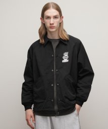 Schott(ショット)/COACH JACKET "NO.1 AMERICAN"/コーチジャケット ナンバーワン アメリカン/ブラック