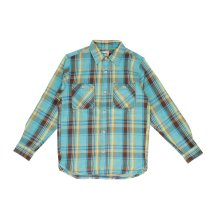 BACKYARD FAMILY(バックヤードファミリー)/HOUSTON CHECK VIYELLA SHIRT 40957/グリーン