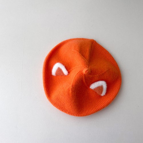 BACKYARD FAMILY(バックヤードファミリー)/ベレー帽 猫耳 子供 lyha15/オレンジ