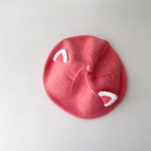 BACKYARD FAMILY(バックヤードファミリー)/ベレー帽 猫耳 子供 lyha15/ライトピンク