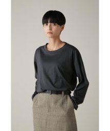 MARGARET HOWELL(マーガレット・ハウエル)/OVERSIZED COTTON JERSEY/CHARCOAL3