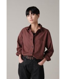 MHL.(エムエイチエル)/GARMENT DYE COTTON POPLIN/RUST3