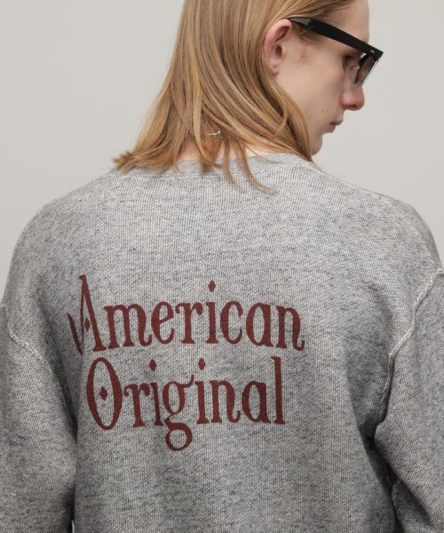 Schott(ショット)/SALT AND PEPPER SWEAT "AMERICAN ORIGINAL"ソルトアンドペッパースウエット "アメリカンオリジナル/グレー