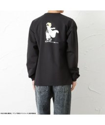 MAC HOUSE(men)(マックハウス（メンズ）)/DISCUS ディスカス DISCUS×東京リベンジャーズ コラボロングスリーブTシャツ 2173－1150/ブラックC