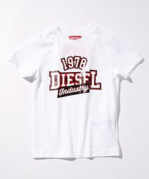 DIESEL(DIESEL)/DIESEL(ディーゼル)Kids & Junior ブランドロゴ半袖Tシャツカットソー/ホワイト