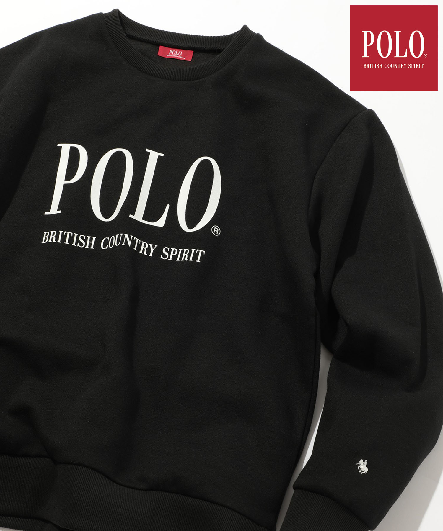 POLO ロゴスウェット