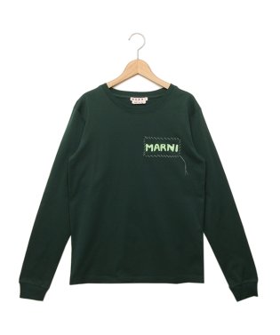 MARNI/マルニ Tシャツ カットソー レギュラーフィット オーガニックコットン グリーン レディース MARNI THJE0294X0 UTC017 00V89/505748750