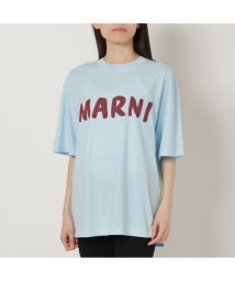MARNI/マルニ Tシャツ カットソー ブルー レディース MARNI THJET49EPH USCS11 LOB18/505748755