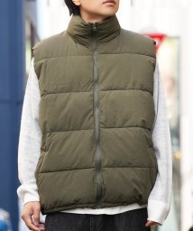 1111clothing/◆ナイロン 中綿 ダウンベスト◆ 中綿ベスト メンズ ダウンベスト レディース オーバーサイズ ベスト ビッグシルエット アウター 防寒 大きいサイズ 秋 秋冬/505749477