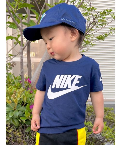 NIKE(NIKE)/トドラー(85－104cm) Tシャツ NIKE(ナイキ) FUTURA S/S TEE/DARK BLUE
