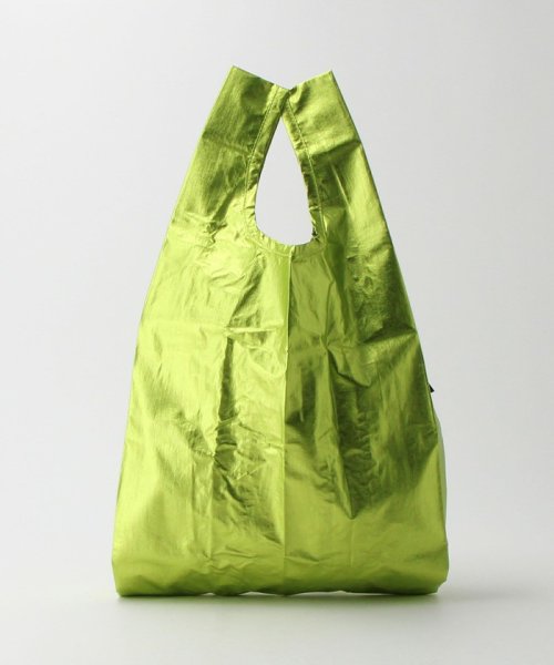 BEAUTY&YOUTH UNITED ARROWS(ビューティーアンドユース　ユナイテッドアローズ)/＜BAGGU＞メタリック ポケッタブルバッグ/BABY/LIME