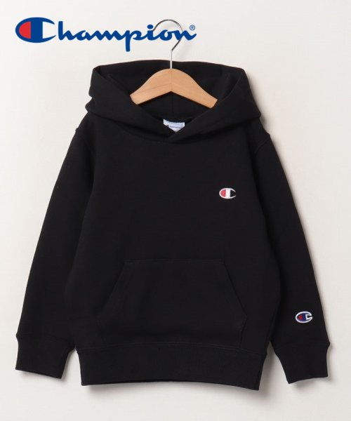 CHAMPION(チャンピオン)/Champion KIDS HOODED SWEATSHIRT CK－Y101      /ブラック