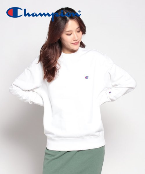 CHAMPION(チャンピオン)/Champion CREW NECK SWEATSHIRT C3－Y035        /ホワイト