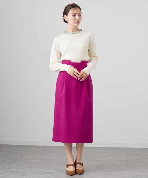 ラムビーバータイト スカート ゴスペル/GHOSPELL タイトスカート Harper Frayed Midi Skirt O1941566336 (14850円)