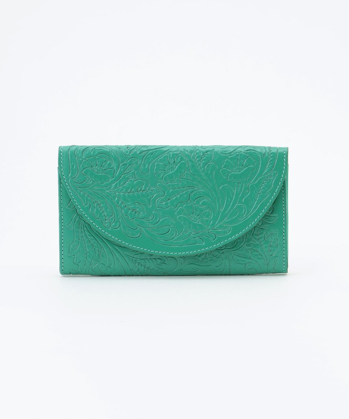 GRACECONTINENTAL Flap Wallet TH ライトグリーン F GRACECONTINENTAL Flap Wallet TH ライトグリーン F